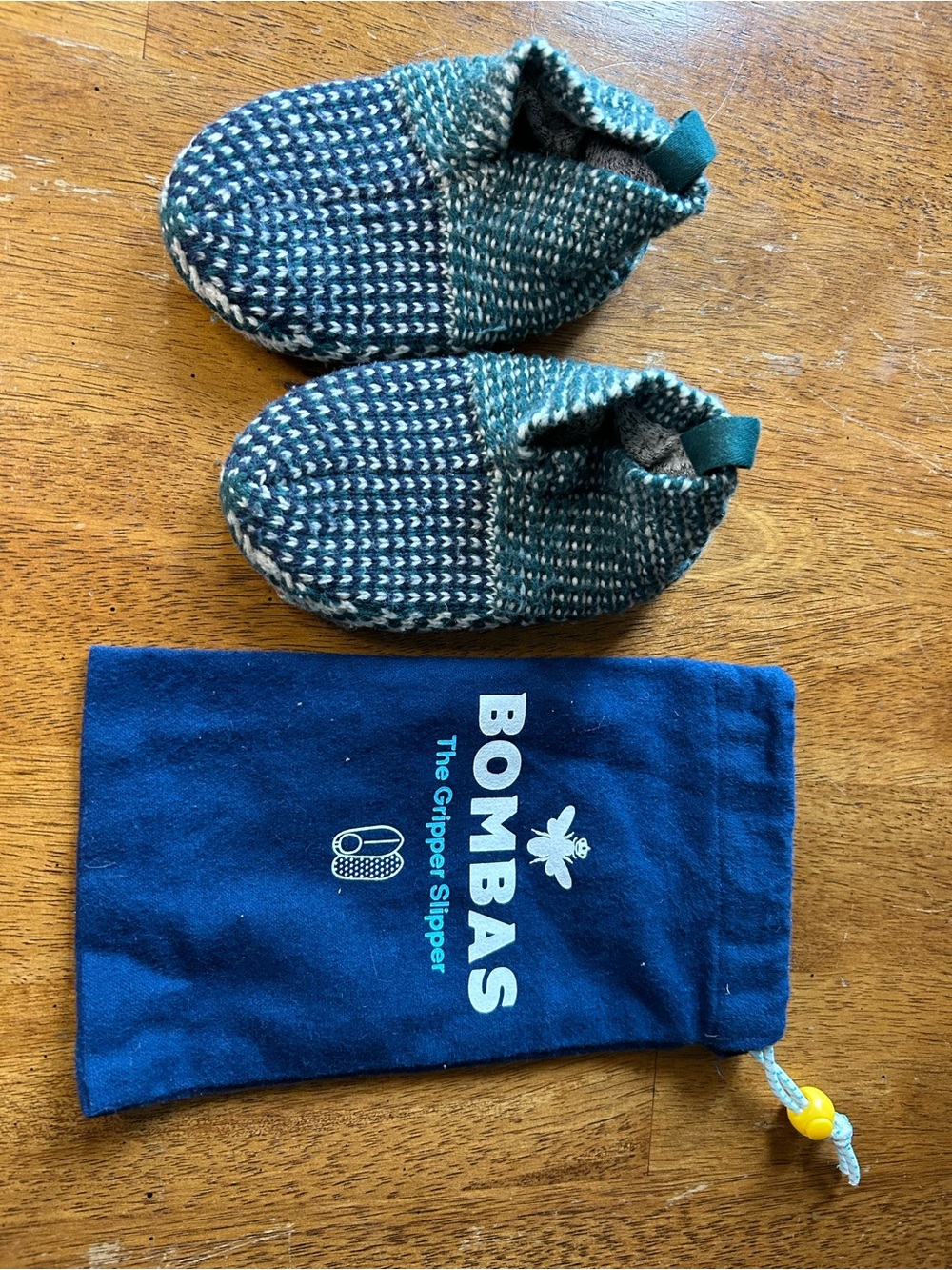 Bombas Toddler Gripper Slipper Cozy Loungewear Shoes 5-7